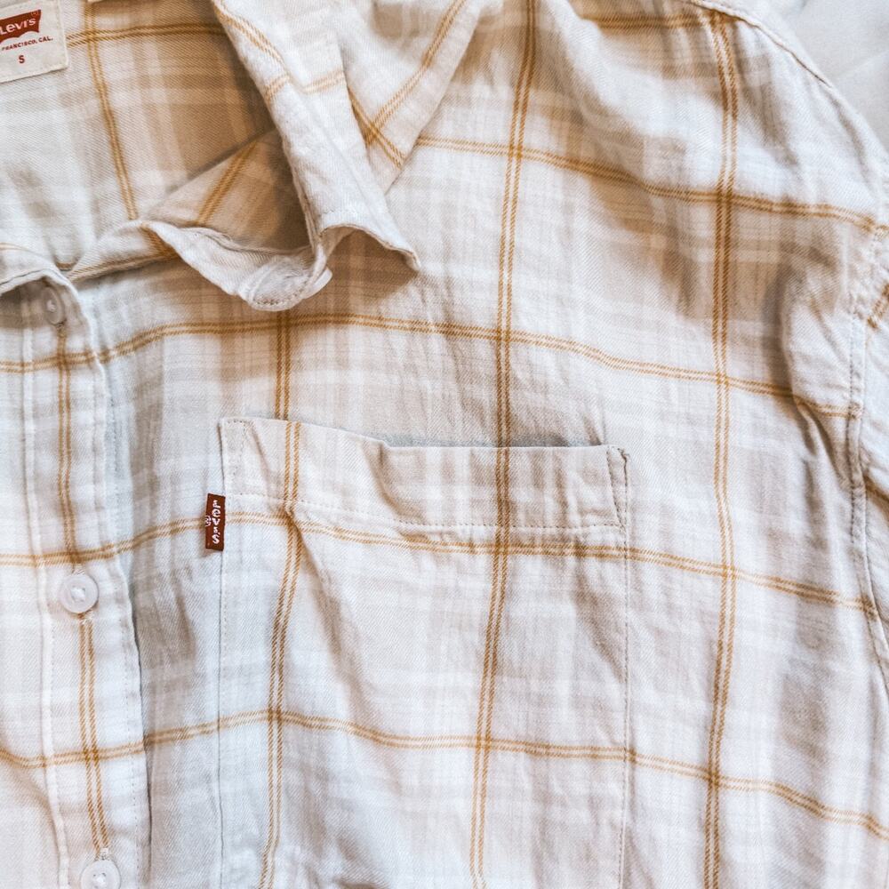 Levi’s Button Down | Plaid Button Up - image 3